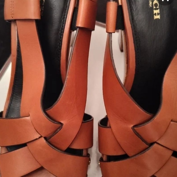 COACH ADESSA PLATFORM HEELS - Picture 3 of 6